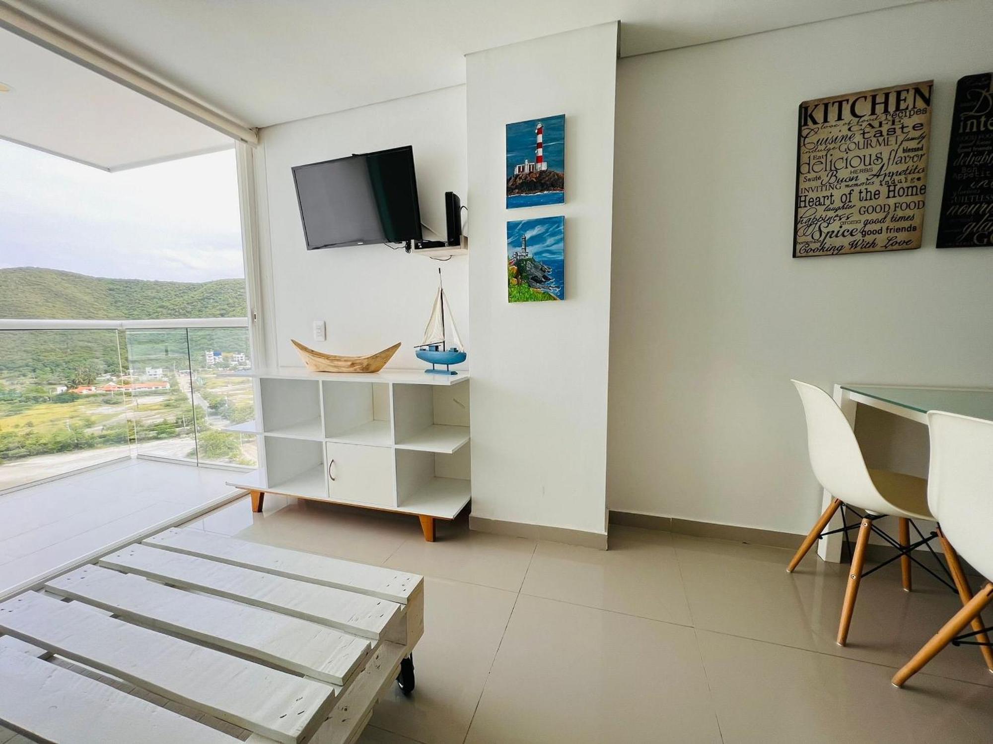 Edificio Areia En Pozos Colorados, Apto 2 Habitaciones 2 Banos Santa Marta  Exterior foto